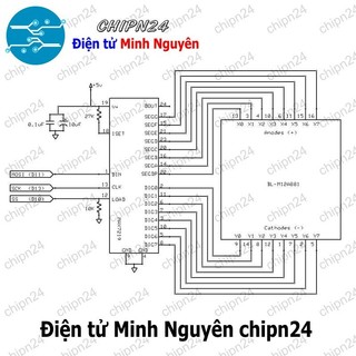 [1 cái] (B79) Module 1 led ma trận MAX7219