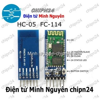 [1 cái] (E97) Module Bluetooth HC-05 HC05 đã ra chân (phiên bản gốc)