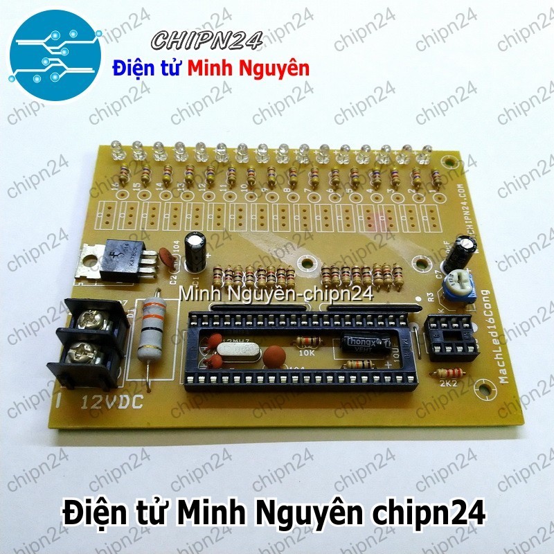 [1 CÁI] (B91) Mạch led 16 cổng tùy biến