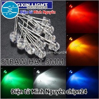 [50 con] (TK24) Led 5mm Lùn màu Vàng