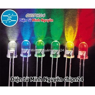 [50 con] (TK23) Led 5mm siêu sáng Đỏ (Led 5mm Trong Đỏ)