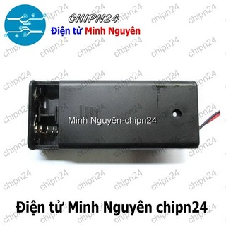 [2 cái] (C10) Hộp Đế pin 2 viên AA (có nắp, có công tắc)