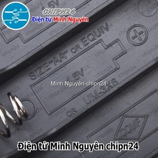 [1 cái] (C4) Hộp Đế pin 4 viên AA
