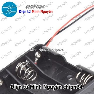 [1 cái] (C4) Hộp Đế pin 4 viên AA