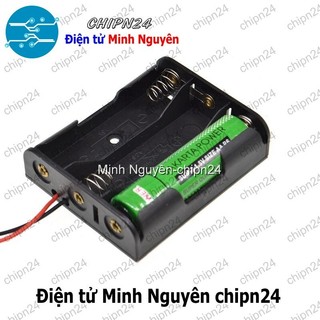 [1 cái] (C3) Hộp Đế pin 3 viên AA