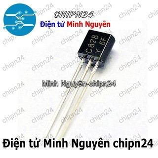 [25 con] (KT1) Transistor C828 TO-92 NPN 100mA 25V (2SC828 828)