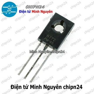 [10 con] (KT1) Transistor B772 TO-126 PNP 3A 40V (2SB772 772)