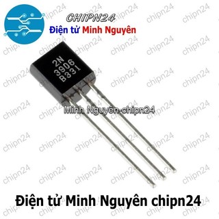 [25 con] (KT1) Transistor 2N3906 TO-92 PNP 200mA 40V (N3906 3906)