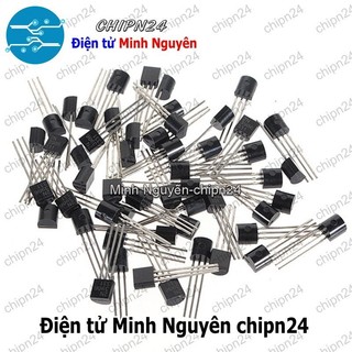 [25 con] (KT1) Transistor 2N3906 TO-92 PNP 200mA 40V (N3906 3906)