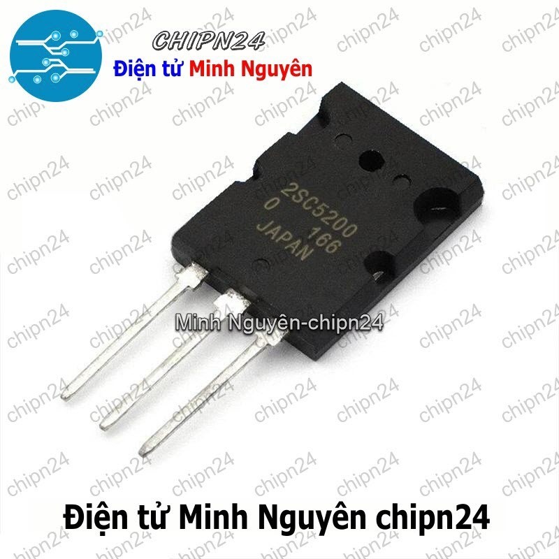 [1 con] (KT2) Transistor 2SC5200 TO-264 NPN 15A 230V (C5200)