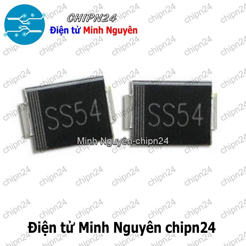 [5 con] (G7) Diode Dán SS54 SMA 5A 40V 1N5824 (SMD) (4.3x2.6mm) (Diode xung)