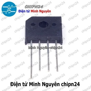 [2 con] (F56) Cầu Diode KBU808 8A 800V (8A dẹt)