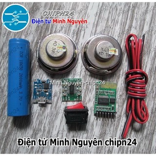 Combo Làm Loa Bluetooth Mini V1 âm thanh cực hay