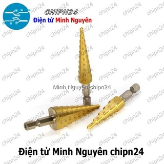 [1 cây] (Q96) Mũi khoan bậc 3-12mm (Mạch điện tử, PCB)
