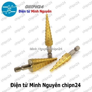 [1 cây] (Q96) Mũi khoan bậc 3-12mm (Mạch điện tử, PCB)