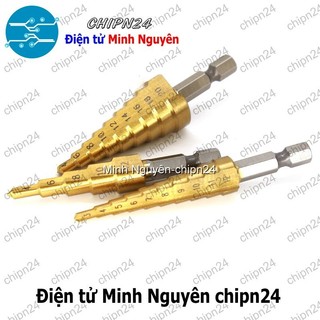 [1 cây] (Q96) Mũi khoan bậc 3-12mm (Mạch điện tử, PCB)