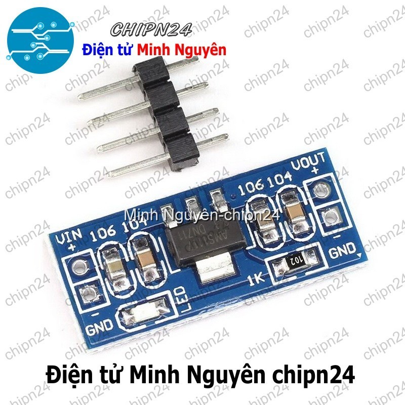 [1 cái] (D18) Mạch Nguồn 3V3 Mini AMS1117