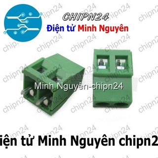 [5 cái] (F217.5) Domino KF128 2P Thẳng (5.08mm) (Terminal, Cầu đấu dây cọc nguồn 5.08 5.08mm)