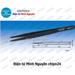 [1 cây] Nhíp thẳng ESD-11 ESD11