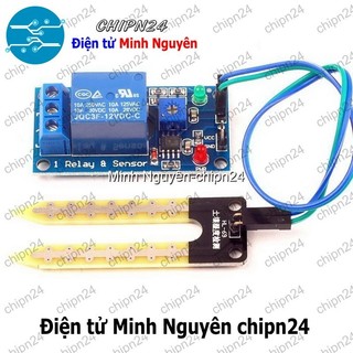 [1 cái] (E50) Module Cảm biến độ ẩm Đất Relay