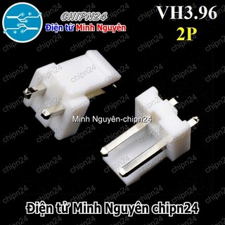 (F305) Header VH3.96 Đực Thẳng (2P/3P/4P/5P/6P/7P/8P/9P/10P/11P/12P 3.96 3.96MM) - [Chọn Loại]