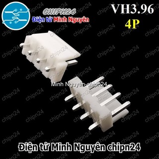 (F305) Header VH3.96 Đực Thẳng (2P/3P/4P/5P/6P/7P/8P/9P/10P/11P/12P 3.96 3.96MM) - [Chọn Loại]