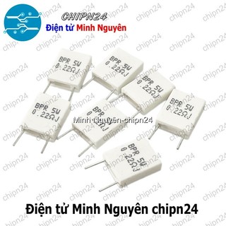   3 con   F323  Điện Trở Sứ 5W Loại Đứng  0.01R 0.02R 0.05R 0.1R 0.15R 0.2R 0.22R 0.25R 0.33R 0.47R 0.5R  -  Chọn Loại  