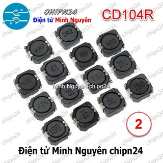   3 cái   K216  Cuộn Cảm Dán CD104R  10x10x4mm- 33uH 47uH 68uH 100uH 150uH 220uH 330uH 470uH  -  Chọn Loại  
