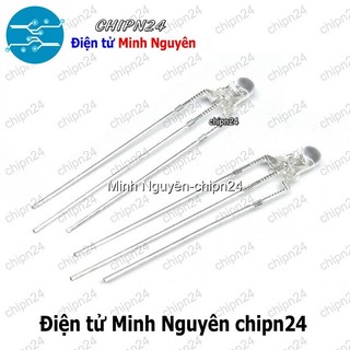 [25 con] (TK11-12) Led 2 màu 3 chân 3MM Trong (Đỏ/Vàng/Xanh Lá/Dương, Âm chung/Dương chung) - [Chọn Loại]