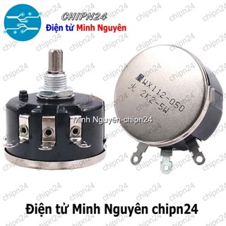 [1 con] Biến trở 5W WX112 (100R/220R/330R/470R/1K/1K5/2K2/3K3/4K7/5K6/6K8/10K/22K/33K/47K) - [Chọn Loại]
