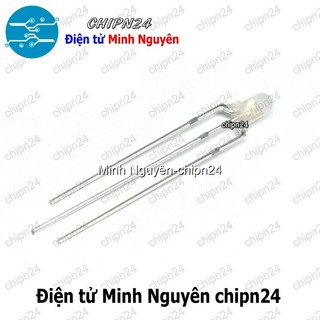[25 con] (TK13-14) Led 2 màu 3 chân 3MM Đục (Đỏ/Vàng/Xanh Lá/Dương, Âm chung/Dương chung) - [Chọn Loại]