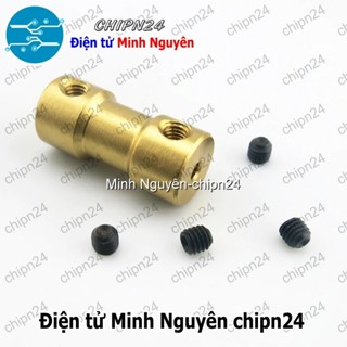 [1 cái] Khớp Nối Trục Đồng Nhỏ (2mm/2.3mm/3mm/3.17mm/4mm/5mm/6mm) - [Chọn Loại]