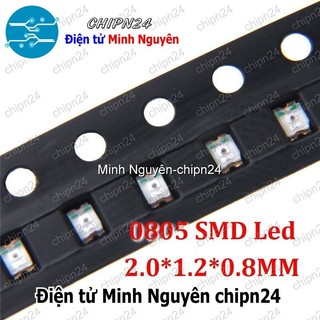 (G5) Led dán SMD 0805 (Đỏ/Vàng/Xanh/Trắng/Cam) - [Chọn Loại]