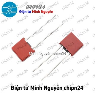 [2 cái] (K445) Cầu Chì Vuông 392 (T1A 2A 3.15A 4A 5A 6.3A 10A) 250V - [Chọn Loại]