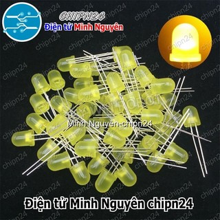 (TK3) Led 8mm Vỏ Đục Màu ra Màu (Đỏ/Vàng/Xanh Lá/Dương/Trắng) - [Chọn Loại]