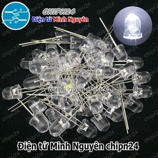 (TK3) Led 8mm Vỏ Đục Màu ra Màu (Đỏ/Vàng/Xanh Lá/Dương/Trắng) - [Chọn Loại]