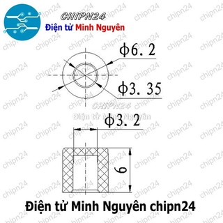 [10 cái] (H60) Nắp chụp nút nhấn vuông 6x6mm (Đỏ/Vàng/Xanh Lá/ Xanh Dương/Trắng/Đen/Xám) - [Chọn Màu]