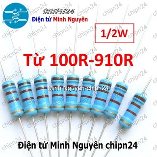  Điện Trở 1 2W 5%  100R 120R 150R 220R 330R 390R 470R 510R 560R 680R 820R  -  Chọn Loại  
