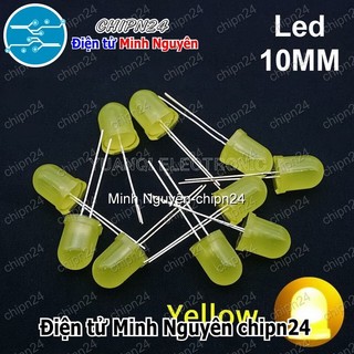 (TK15) Led 10mm Vỏ Đục Màu ra Màu (Đỏ/Vàng/Xanh Lá/Dương/Trắng) - [Chọn Loại]