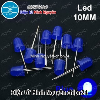 (TK15) Led 10mm Vỏ Đục Màu ra Màu (Đỏ/Vàng/Xanh Lá/Dương/Trắng) - [Chọn Loại]