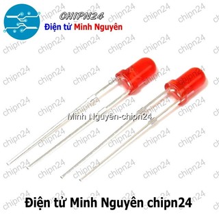 (TK1) Led 3mm Vỏ Đục Màu ra Màu (Đỏ/Vàng/Xanh Lá/Dương/Trắng/Cam) - [Chọn Loại]