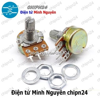 [3 chiếc] (F146) Biến trở Volume đơn (1K/10K/100K) - [Chọn Loại]