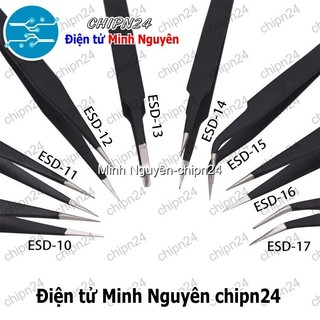 [1 cây] Nhíp Vetus gắp linh kiện (ESD10/ESD11/ESD12/ESD13/ESD14/ESD15/ESD16) - [Chọn Loại]
