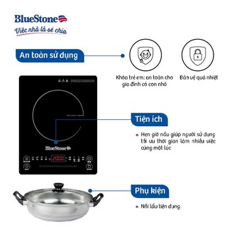 Bếp Từ Đơn BlueStone ICB-6619 - 2000W