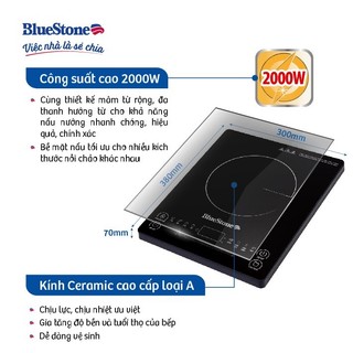 Bếp Từ Đơn BlueStone ICB-6619 - 2000W