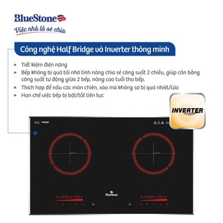 Bếp Điện Từ Đôi Bluestone ICB-6948 - 5200W - Mặt kính Schott Ceran