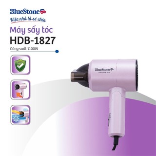 Máy Sấy Tóc BlueStone HDB-1827 | 1100W – Nhỏ Gọn – 3 Chế Độ Sấy – Bảo Vệ Tóc – Bảo Hành 2 Năm
