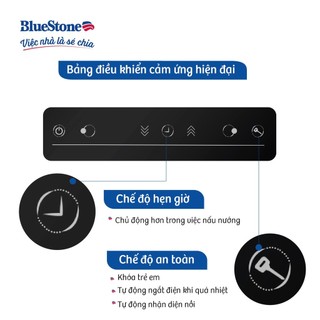 Bếp Âm Từ Đôi Bluestone ICB-6835 (5200W)