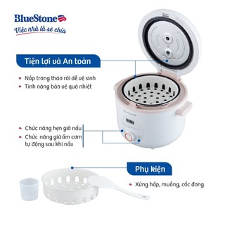 Nồi Cơm Điện Tử 0.75L BlueStone RCB-5905