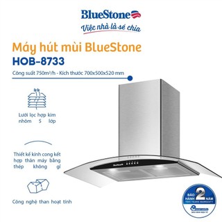 Máy Hút Mùi Kính Cong Bluestone HOB-8733 - 230W